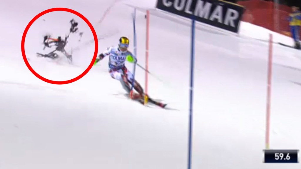 World Championship Skier Marcel Hirscher Almost Gets Killed by Falling&nbsp;Drone